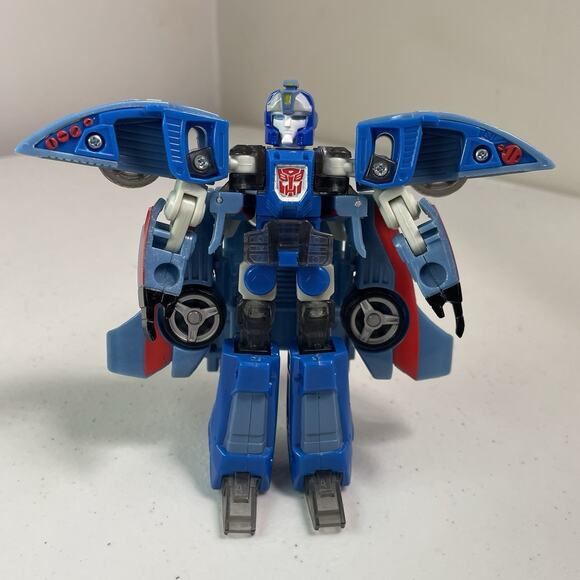 Transformers Blurr 6” Action Figure 2002 Hasbro Cybertron Deluxe Class Speed - Picture 3 of 9